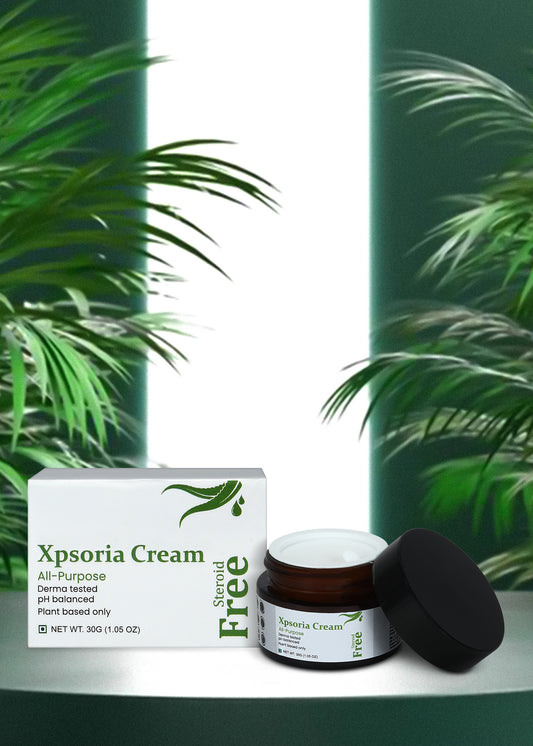 Xpsoria Psoriasis Cream - Steroid Free, Plant Based